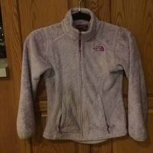 The North Face girls fleece osito jacket